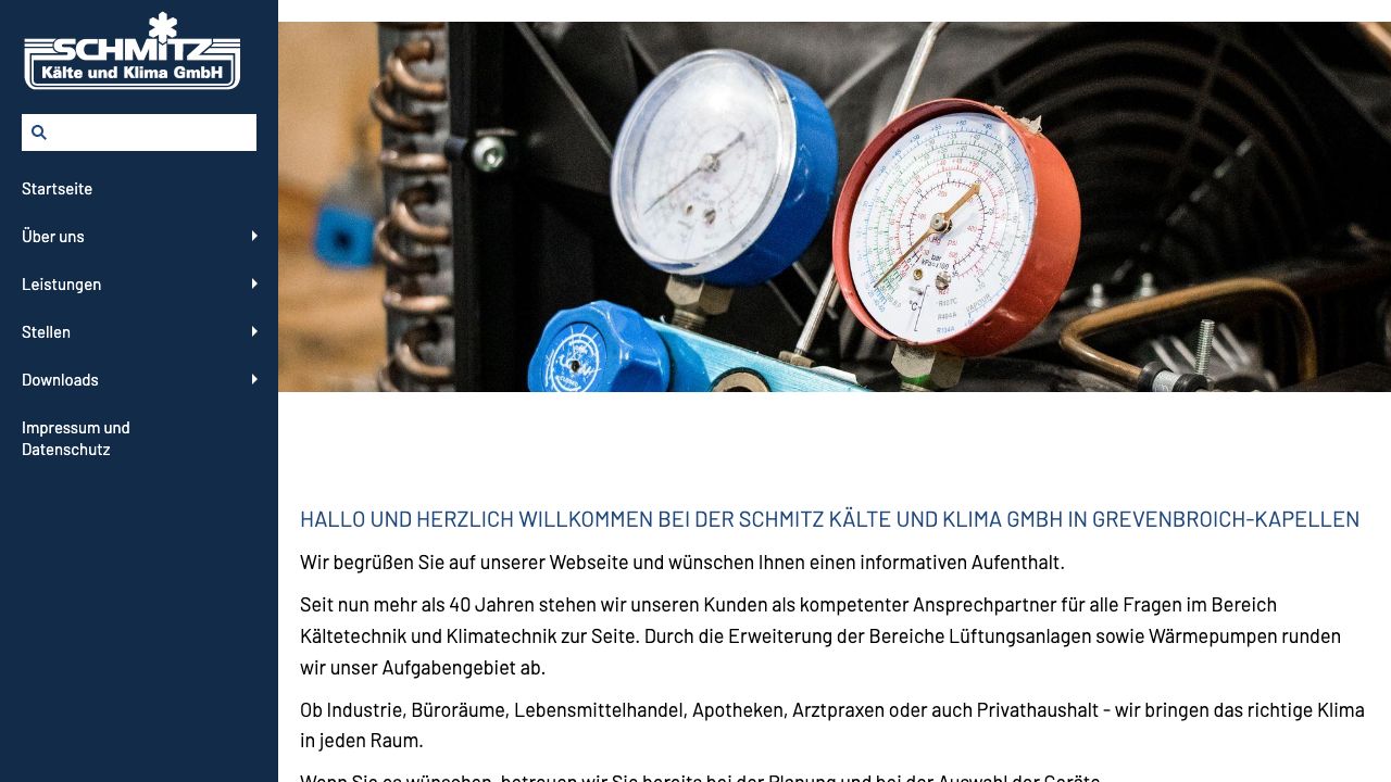 Schmitz Kälte und Klima